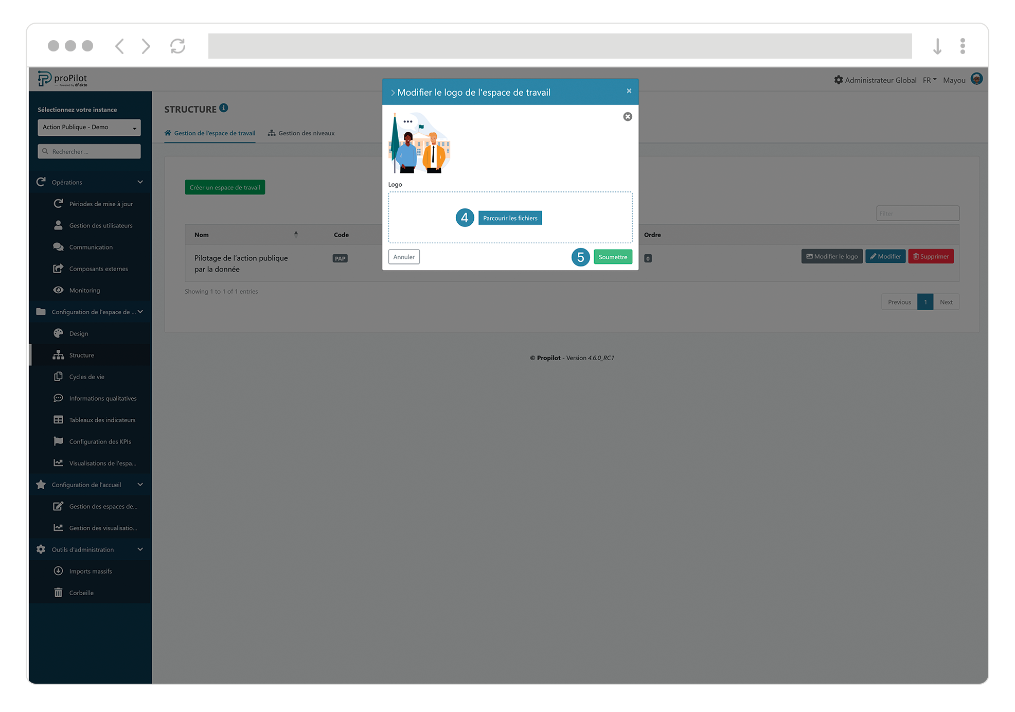 admin strucutre gestion espace travail modifier logo form FR.png