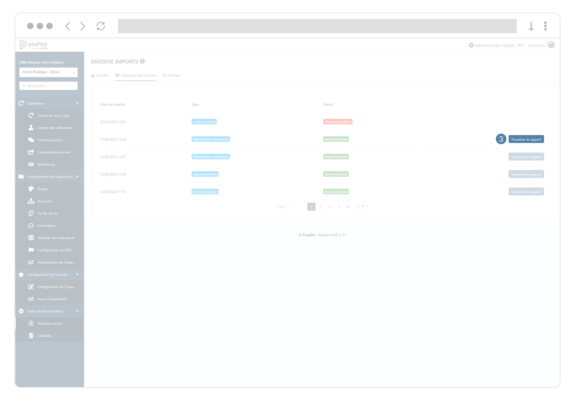 admin massive imports import history execute FR.png
