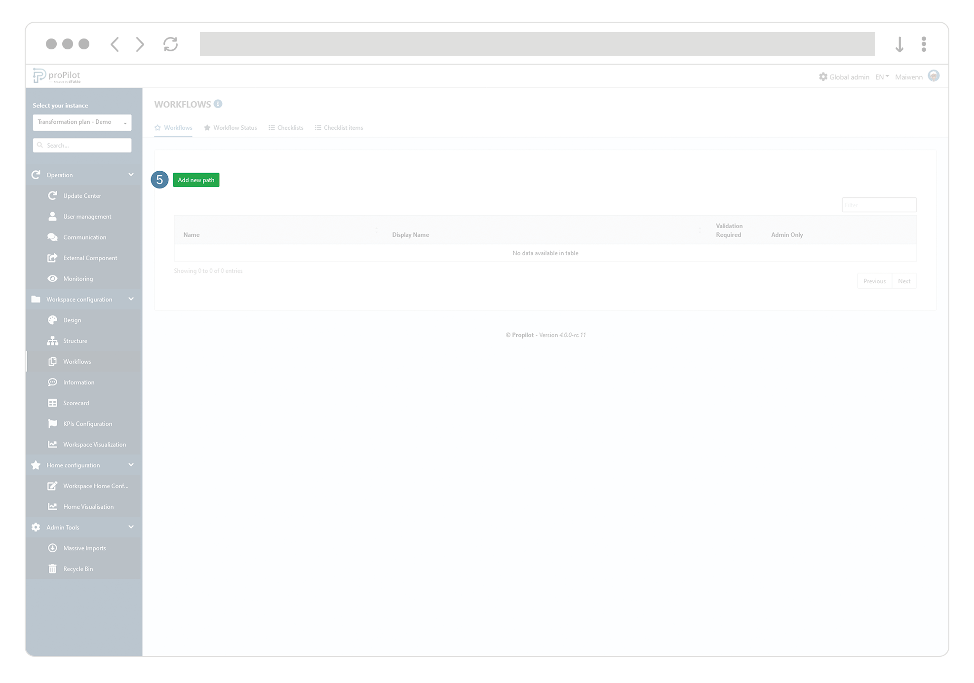 admin workflow maturities chemin add.png