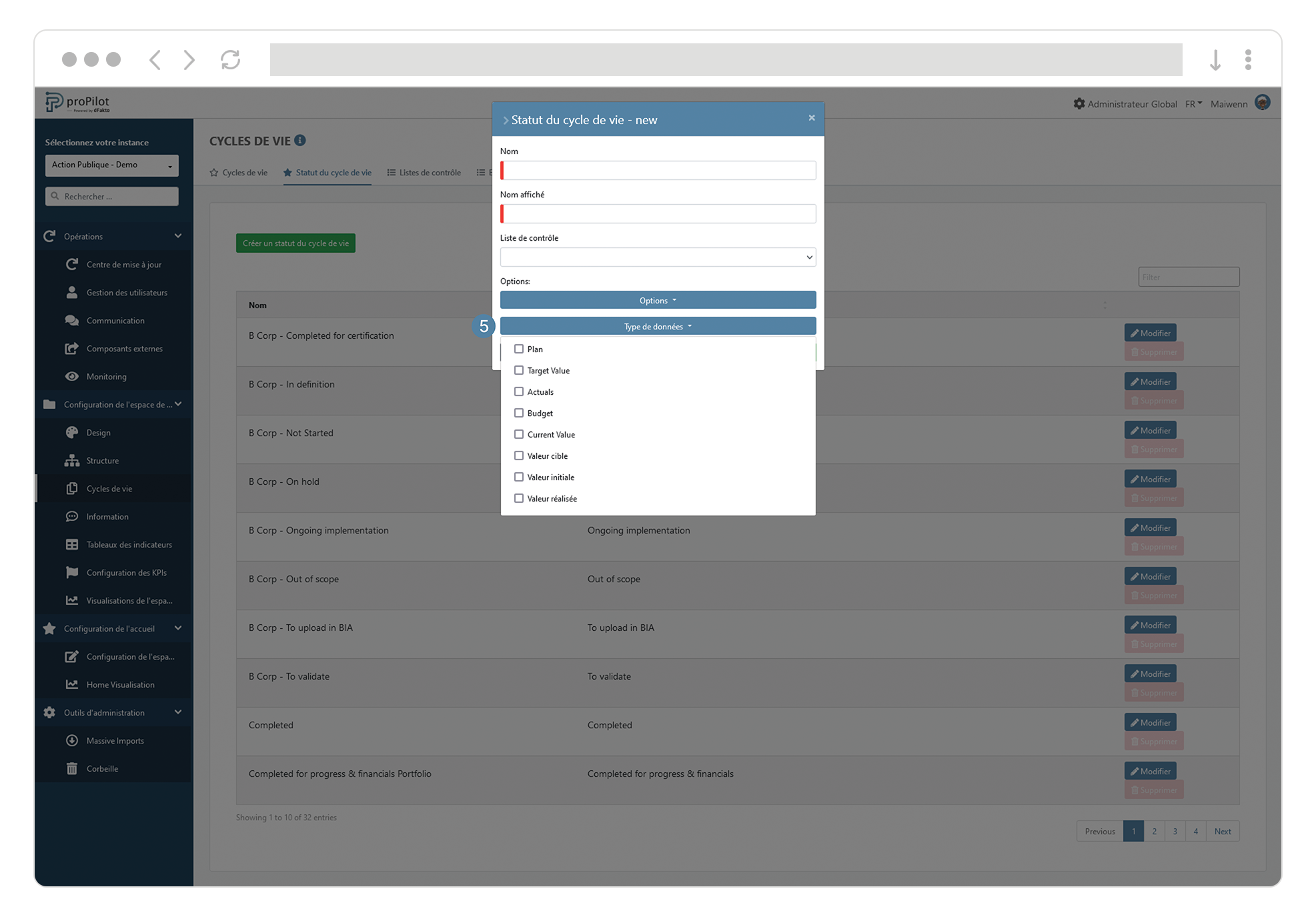 admin statut cycle de vie creer from data type FR.png
